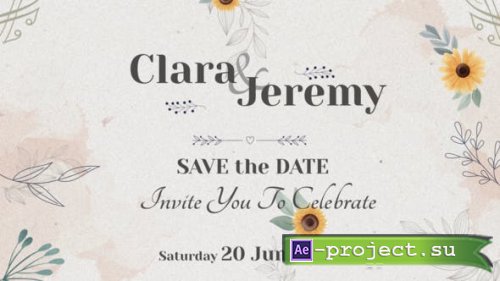 Videohive - Wedding Invitation - 49446885 - Project for After Effects