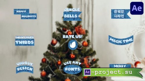 Videohive - Snow Lower Thirds | After Effects - 49457650 - Project for After Effects
