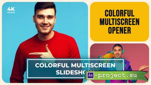 Videohive - Multiscreen Slideshow | Split screen Opener | Dynamic Opener | Typography Intro - 49458113 - Project for After Effects