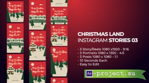 Videohive - Christmas Land Instagram Stories 03 - 49483957 - Project for After Effects