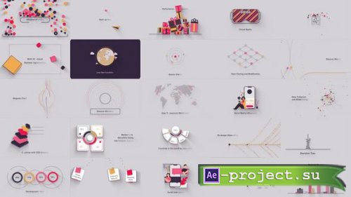 Videohive - Minimal Design Explainer video Kit - 38665159 - Project for After Effects