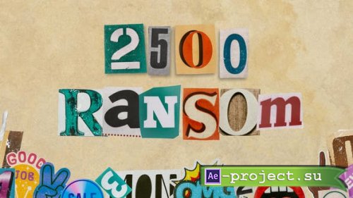 Videohive - Ransom Letters - 49277679 - Project & Script for After Effects