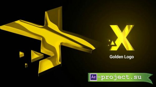 Videohive - Gold Logo - 49499582 - Project for After Effects