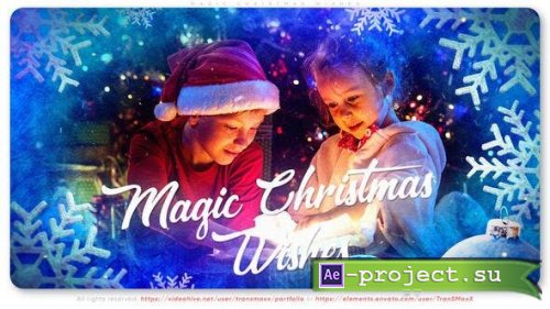 Videohive - Magic Christmas Wishes - 49483668 - Project for After Effects
