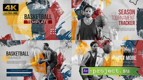 Videohive - Basketball sports opener - 49461453 - Project for After Effects