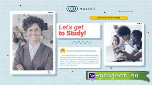 Videohive - Online Education Opener - 49488793 - Project for After Effects