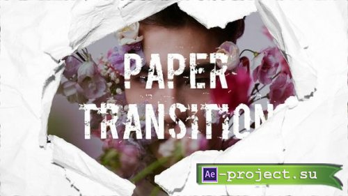 Videohive - Paper Transition - 49463502 - Project for After Effects