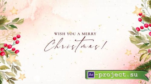 Videohive - Happy Christmas & New Year Wishes - 49523261 - Project for After Effects