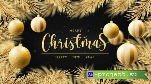 Videohive - Merry Christmas Intro - 49223372 - Project for After Effects