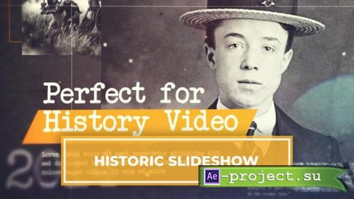 Videohive - Historic Slideshow - 49466574 - Project for After Effects