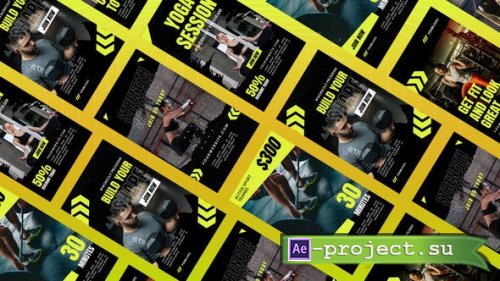 Videohive - Fertine Gym Pop Reels & Stories - 49532581 - Project for After Effects