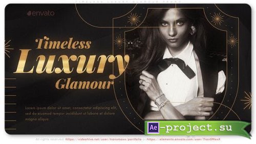 Videohive - Timeless Luxury Glamour Promo - 49532772 - Project for After Effects