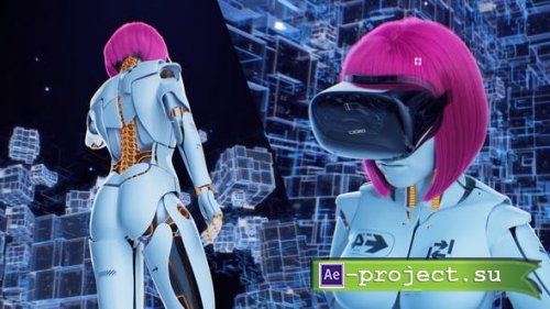 Videohive - Virtual Reality Droid After Effects Template - 49536736 - Project for After Effects