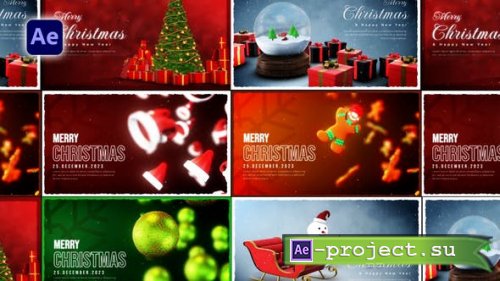 Videohive - Christmas Greeting Pack - 49536477 - Project for After Effects