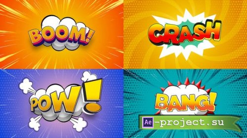 Videohive - Comic Titles - Part 1 - 49485237 - Project for After Effects