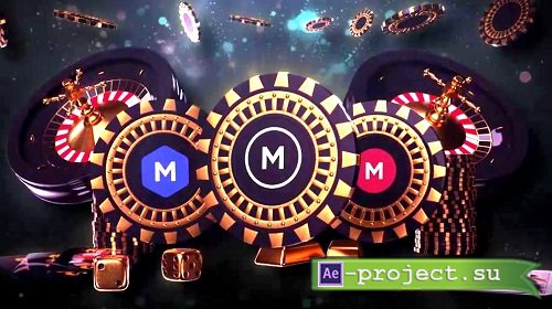 Black Gold Casino 1551880 - Project for After Effects 