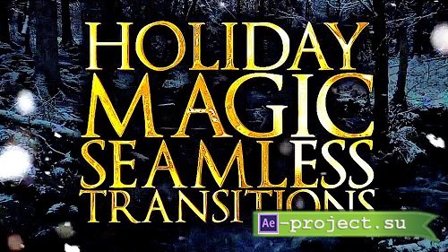 Videohive - Holiday Magic Seamless Transitions 49510184 - Project For Final Cut & Apple Motion
