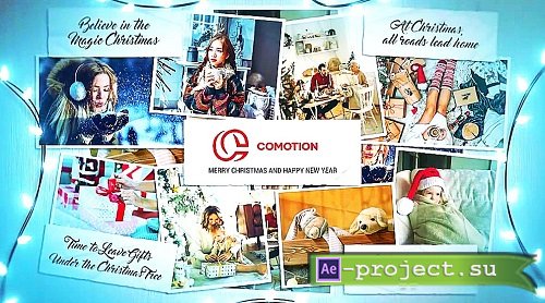 Christmas Cards Slideshow 1300760 - Project for After Effects