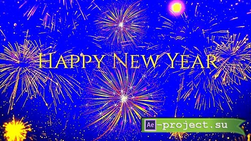 Videohive - New Year Fireworks Logo 49851657 - Project For Final Cut & Apple Motion