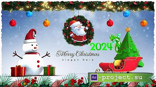 Videohive - Christmas Winter Logo Reveal 49836313 - Project For Final Cut & Apple Motion