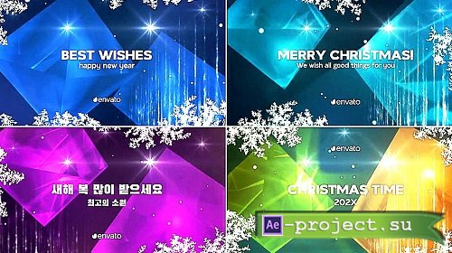 Videohive - Christmas And New Year Typography 49761625 - Project For Final Cut & Apple Motion