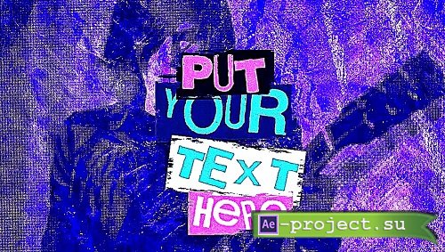 Grungy Print Titles 1166264 - Project for After Effects
