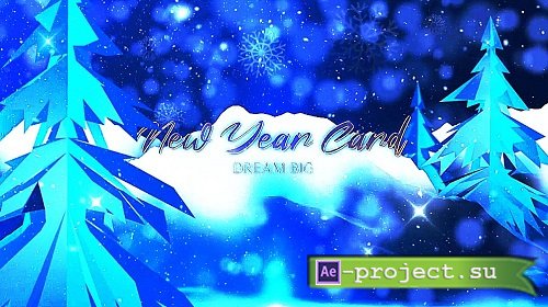 Videohive - New Year Card 49721637 - Project For Final Cut & Apple Motion