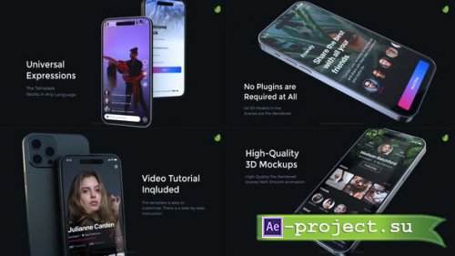Videohive - App Presentation| Phone 15 Pro - 49565660 - Project for After Effects