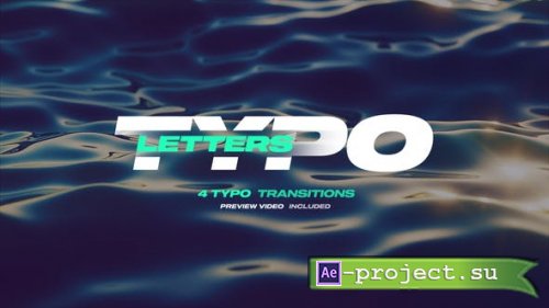 Videohive - Typo Transitions - 49564077 - Project for After Effects