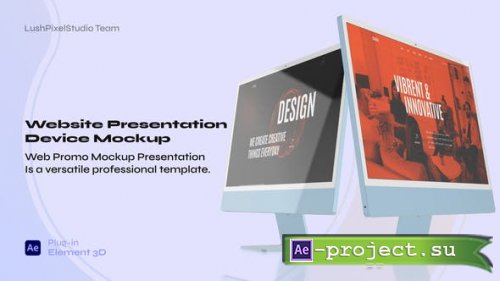 Videohive - Web Promo Mockup Presentation - 48137324 - Project for After Effects