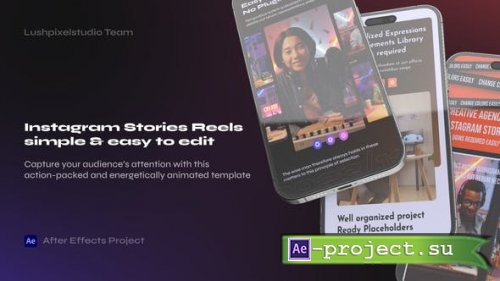 Videohive - Instagram Stories Reels - 48306829 - Project for After Effects