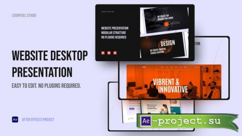 Videohive - Website Desktop Presentation - 48534080 - Project for After Effects