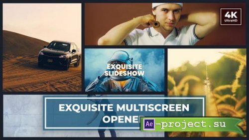 Videohive - Multiscreen Slideshow | Dynamic Start Opener - 49573590 - Project for After Effects