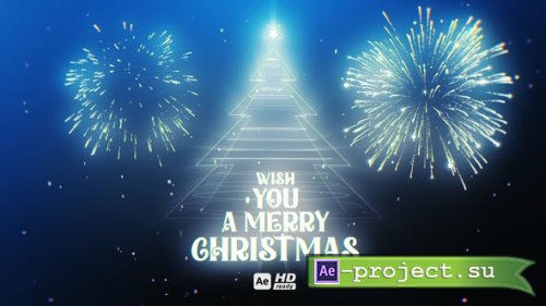 Videohive - Wish You a Merry Christmas // Minimal Greeting - 49555583 - Project for After Effects
