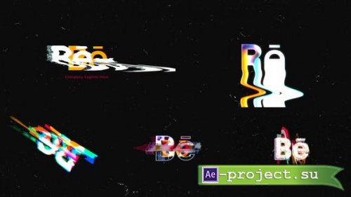 Videohive - Glitch Logo 5in1 - 49548878 - Project for After Effects
