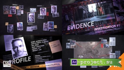 Videohive - Investigation Detective Pack - 25102603 - Project for After Effects