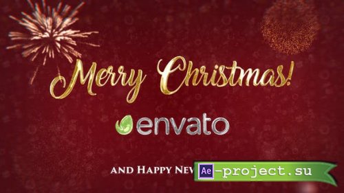 Videohive - Christmas Glitter Logo | After Effects - 49552176 - Project for After Effects