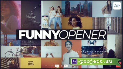 Videohive - Funny Opener - 49496283 - Project for After Effects