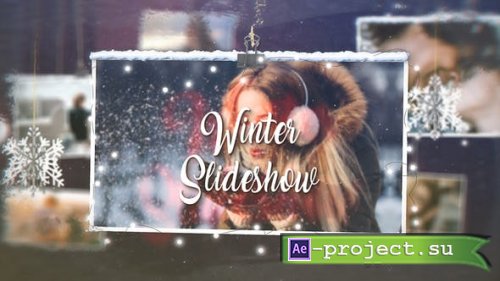 Videohive - Winter Christmas Slideshow - 49590966 - Project for After Effects