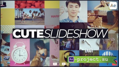 Videohive - Cute Slideshow - 49553112 - Project for After Effects