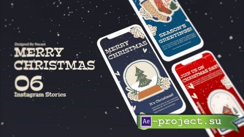 Videohive - Merry Christmas Instagram Storie - 49588820 - Project for After Effects