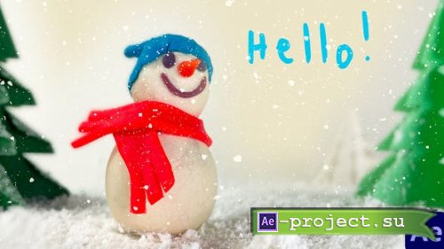 Videohive - Christmas Snowman - 49545852 - Project for After Effects