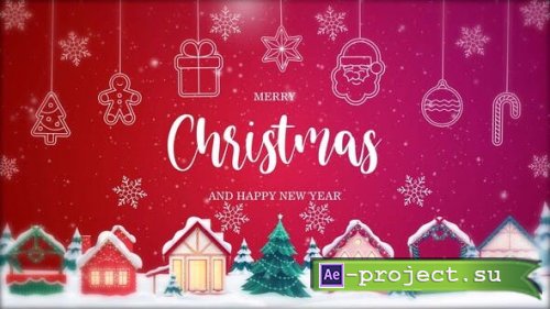 Videohive - Christmas Intro I Christmas Opener 2 - 49552891 - Project for After Effects