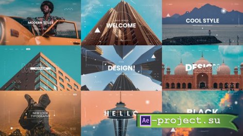 Videohive - Minimal Animated Titles - 48290996 - Project for After Effects