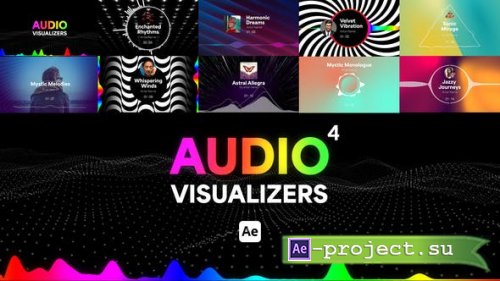Videohive - Audio Visualizers Pack 4 - 49660932 - Project for After Effects