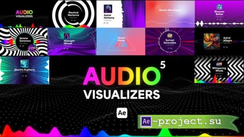 Videohive - Audio Visualizers Pack 5 - 49660960 - Project for After Effects