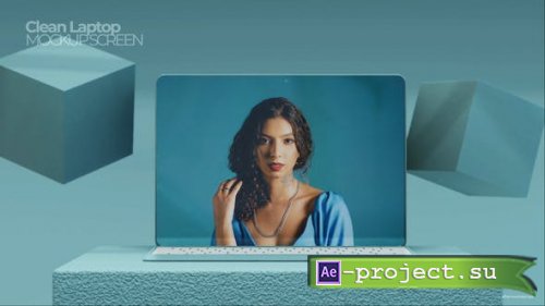 Videohive - Clean Laptop Screen Mockup - 49617208 - Project for After Effects