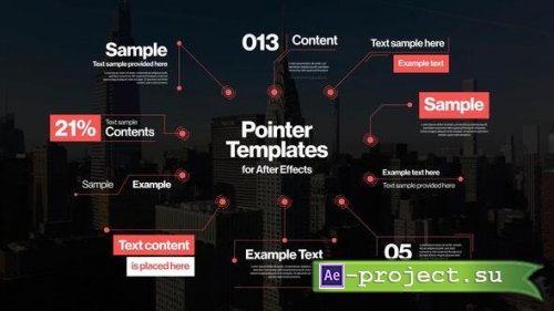 Videohive - Text Pointers & Callouts - 49633534 - Project for After Effects