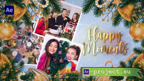 Videohive - Merry Christmas Slideshow II New Year 2024 - 49657119 - Project for After Effects