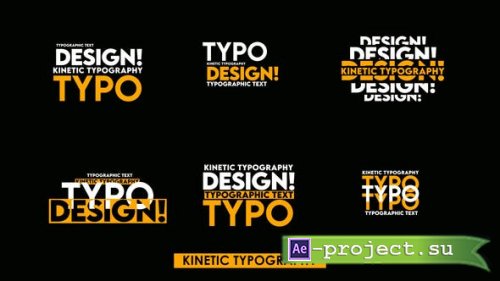 Videohive - Kinetic Text Ver 3 - 49647043 - Project for After Effects